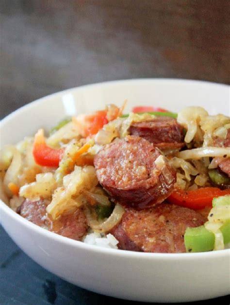 Smothered Cabbage With Smoked Sausage Archives Creole Contessa