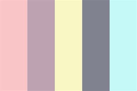 pastel candies color palette