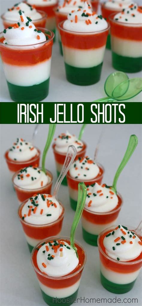 St Patricks Day Food And Irish Jello Shots St Patricks Day Food