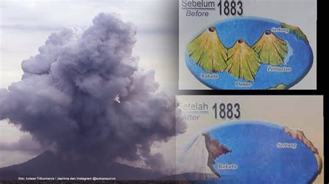 Sutopo Ceritakan Alasan Letusan Gunung Anak Krakatau Tidak Seperti