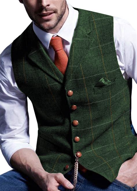 Top 10 Most Popular Waistcoat Green Men List And Get Free Shipping