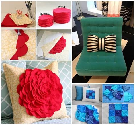 10 Chic Diy Decorative Pillow Ideas Interior Design Diy Decorative