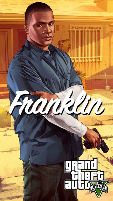 Franklin Gta Iphone5 Wallpaper Gta Gta 5 Grand Theft Auto