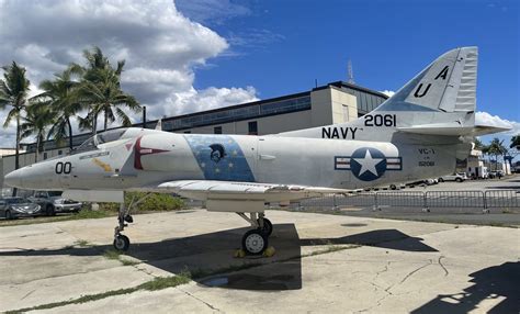 Douglas A 4e Skyhawk Pearl Harbor Aviation Museum