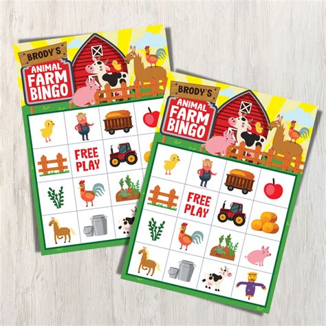 Old Macdonald Farm Party Games And Activities Printable Kit Pigsy Party