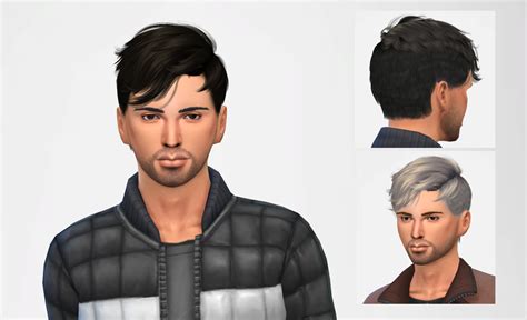Sims 4 Hair And Hairstyles Mods And Cc For Males — Snootysims