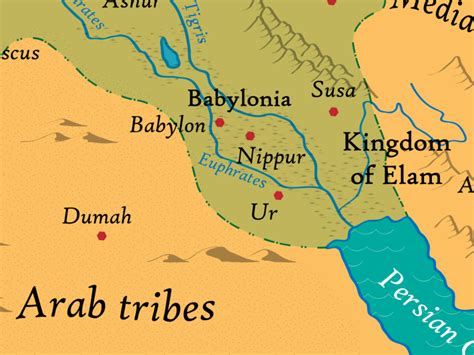 Neo Assyrian Empire Map By David Djukic On Dribbble Ancient Maps Susa