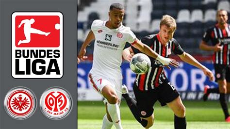 Detailed information about this game coming soon. Eintracht Frankfurt vs 1. FSV Mainz 05 ᴴᴰ 06.06.2020 - 30.Spieltag - 1. Bundesliga | FIFA 20 ...