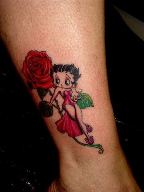 Rose Betty Boop Betty Boop And A Rose By ~shadow3217 On Deviantart
