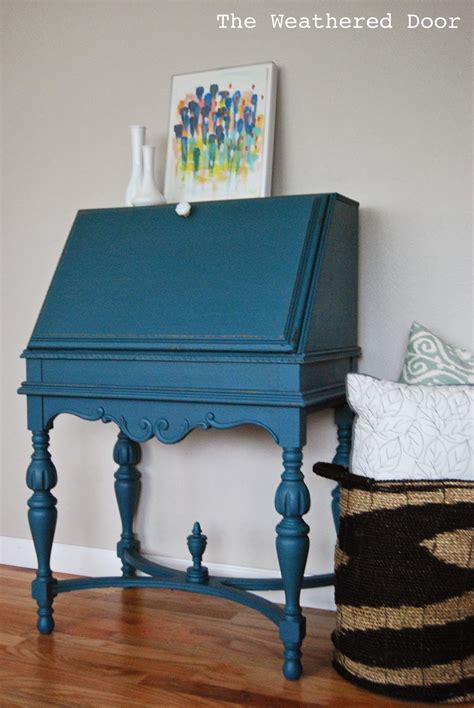 Get free shipping on qualified teal desk chairs or buy online pick up in store today in the furniture department. An antique secretary desk in a deep teal - The Weathered Door