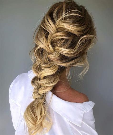 A Loose French Braid And The Color Is Beautiful Loose Braid