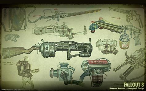 Fallout 3 Weapon Of Choice Fallout Concept Art Fallout Art Weapon