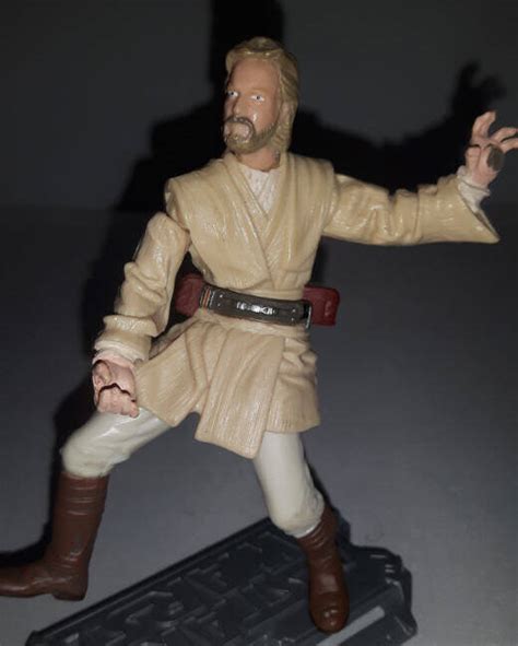 Obi Wan Kenobi Figure Acklay Battle Saga Series 2003 Action Figure