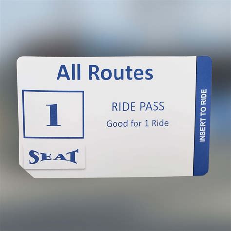 Regular Ticket Southeast Area Transit District