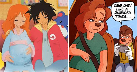 Cartoon Characters From The 90s Reimagined As Parents Thegamer