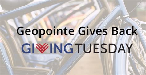 Givingtuesday 2019 Geopointe Gives Back Geopointe