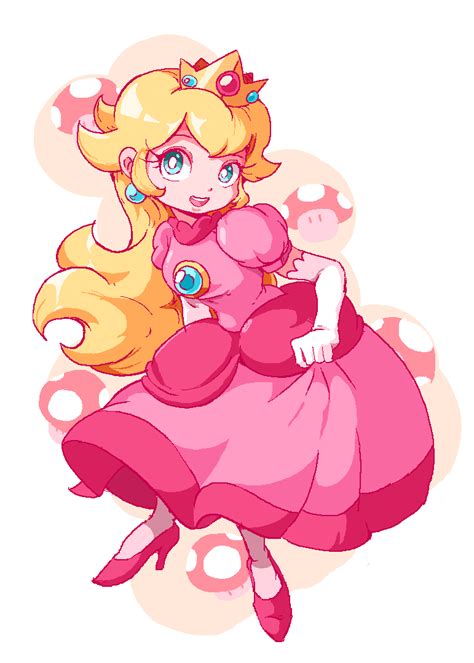 Princess Peach Super Mario Bros Image By Pixiv Id 71757952