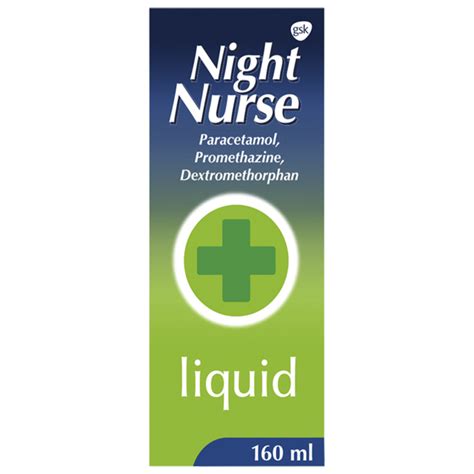 Night Nurse Liquid 160ml Cold And Flu Relief Chemist 4 U