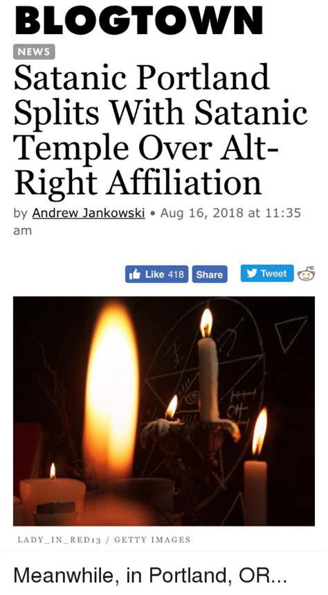 Blogtown News Satanic Portland Splits With Satanic Temple Over Alt