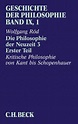 Buch Geschichte der Philosophie Bd. 9/1: Die Philosophie der Neuzeit 3 ...