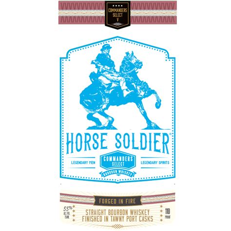 Buy Horse Soldier Commanders Select Tawny Port Cask Straight Bourbon