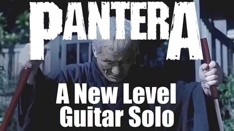 Pantera A New Level Guitar Solo With Zatōichi Fight Scenes Youtube