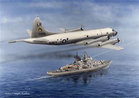Giclee Print Of A P 3c Orion Of The Vp 50 Blue Dragons Prior To 2003 A