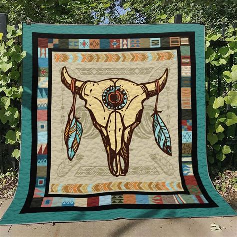 Native American Premium Quilt Blanket Size Throw Twin