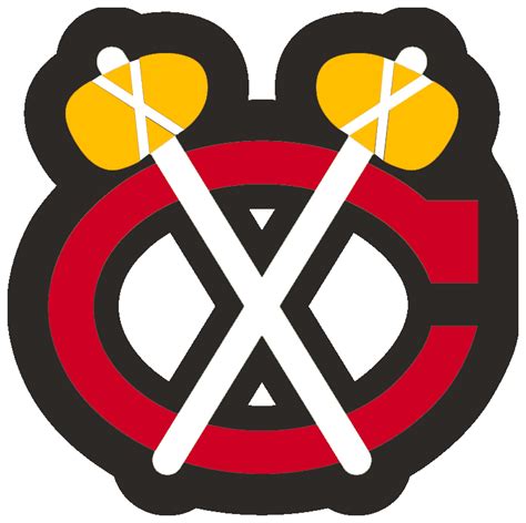 Chicago Blackhawks Logo History png image