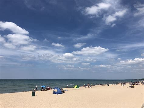 Washington Park Beach In Lake Michigan Washington Park Lake Michigan