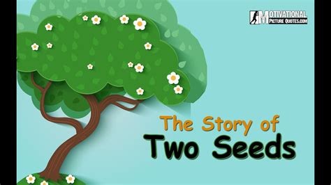 Moral of the story (feat. Motivational Short Story Of Two Seeds -Best Inspirational ...