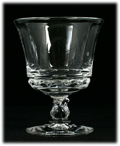 Fostoria Century Elegant Glass Fruit Cocktail Glasses Set 8 Vintage Crystal Glass Vintage