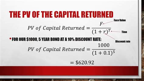 How To Calculate The Value Of A Bond Youtube