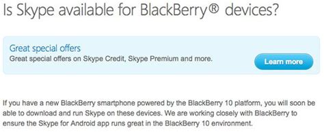 1) open the appworld in your blackberry device. Skype for BlackBerry 10 will be an Android port (Dengan gambar)