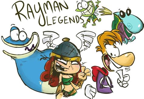 Rayman Legends By Iceclimbers87 On Deviantart Rayman Legends Cartoon