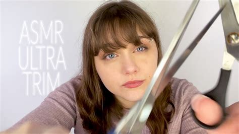 Asmr The Most Thorough Possible Haircut Ultra Trim With Layered Sounds Whispered Youtube