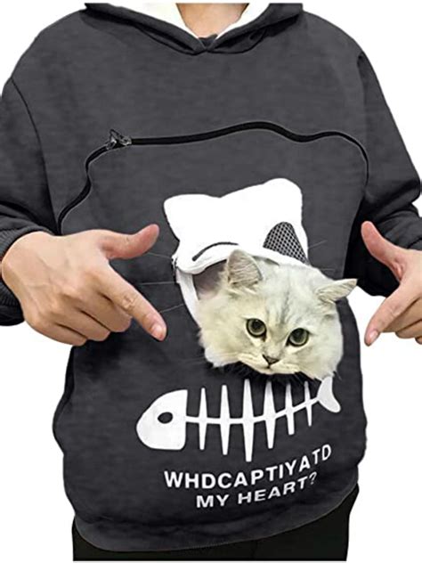 Design And Fashion Enthusiasm Promotional Goods Kangaroo Hoodie Cat Dog