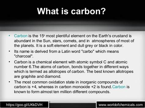 6 Imperative Facts You Should Know About Carbon