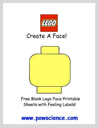 Free Printables Blank Lego Minifig Face With Feelings Labels Lego