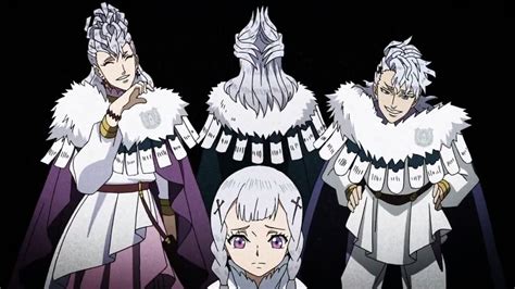 Nebra Nozel Solid And Noelle Enfant Black Clover Anime Desenho De Anime Desenhos