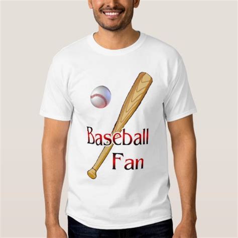 Baseball Fan Ts Shirt Zazzle