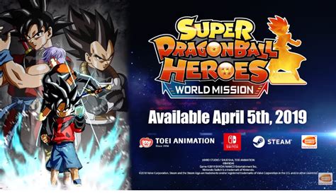 Super Dragon Ball Heroes World Mission â€ Hero Edition And Custom