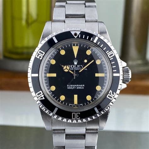 Rolex 1982 Rolex Submariner 5513 Mk Iv Maxi Dial Heavy Patina For Rp358645515 For Sale