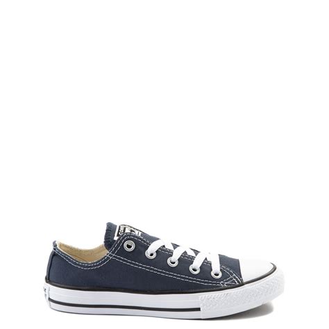 Youth Navy Converse Chuck Taylor All Star Lo Sneaker Journeys
