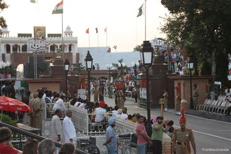 Wagah Border Ceremony Amritsar Crimsonasia