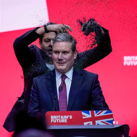 Keir Starmer UK Labour Party Leader Vows To Rebuild Britain Amid