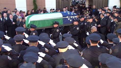 Thousands Attend Funeral For Murdered Nypd Officer