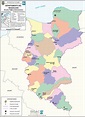 Mapa para imprimir de Magdalena Mapa político de Magdalena (Colombia ...
