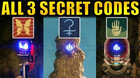 Destiny 2 All 3 Secret Volundr Forge Codes Hidden Emblems 4th