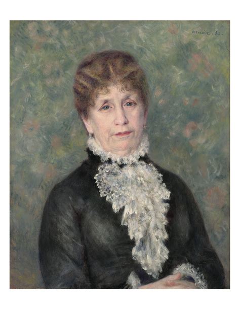 Pierre Auguste Renoir 1841 1919 Portrait De Madame Fould La Femme
